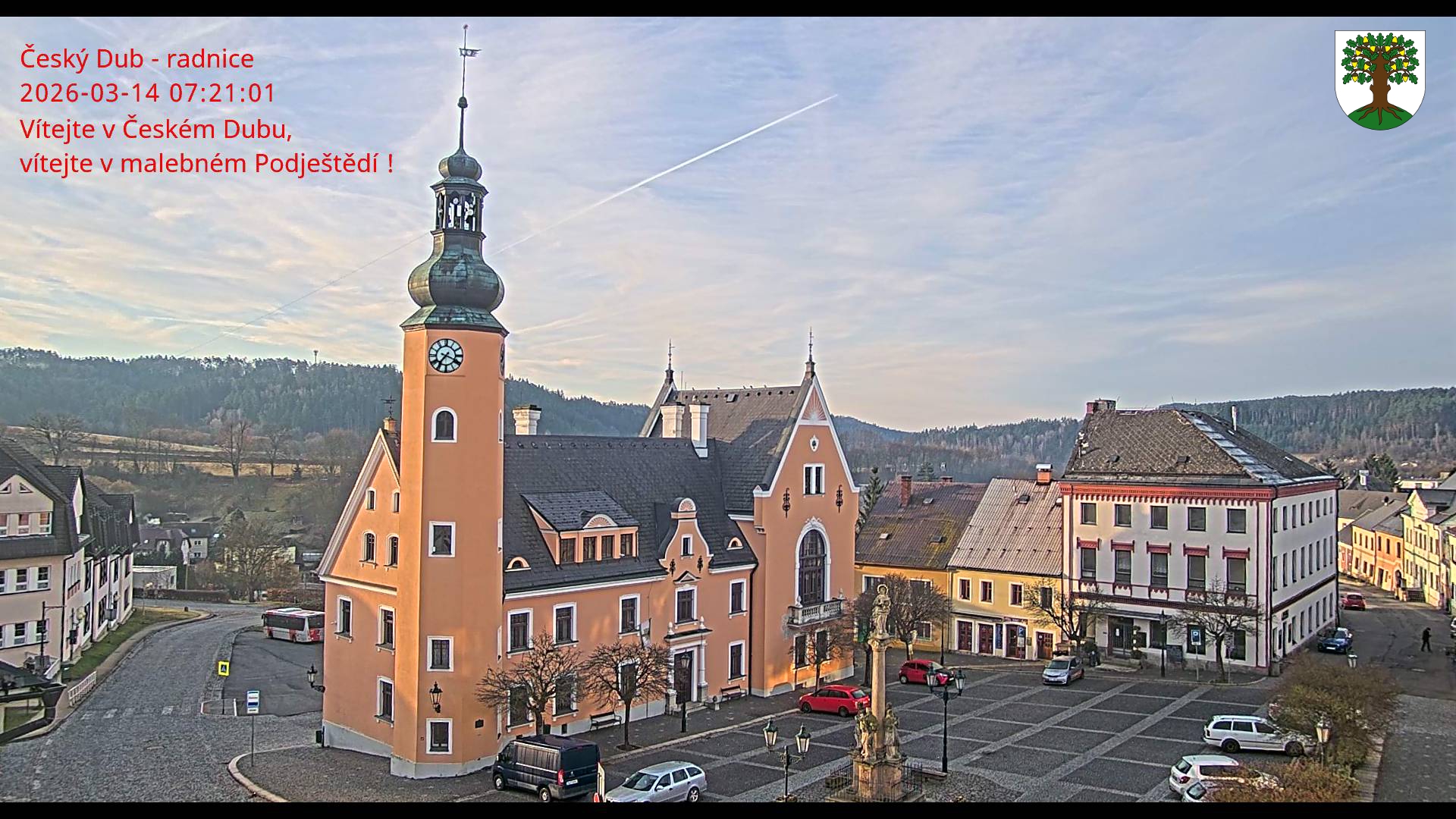 Kamera na żywo - Český Dub