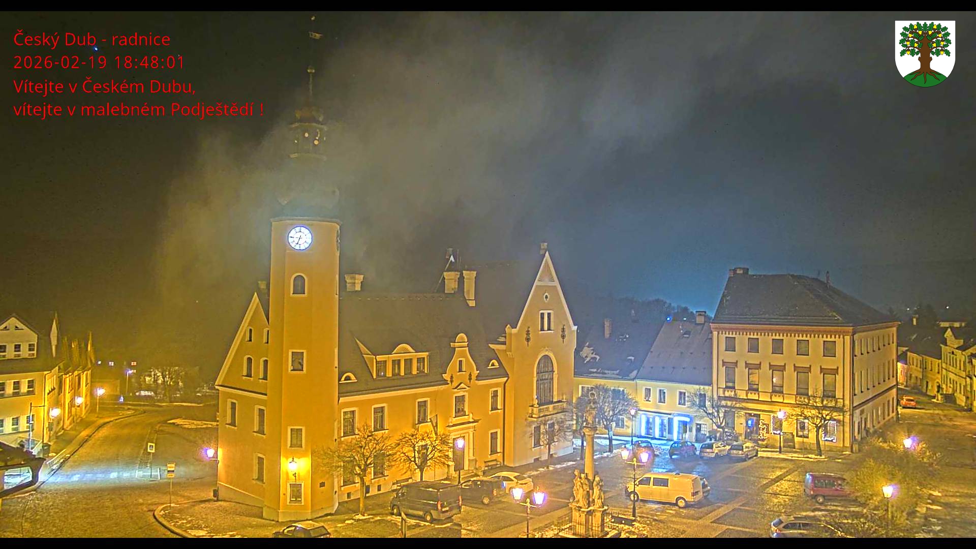 Kamera na żywo - Český Dub