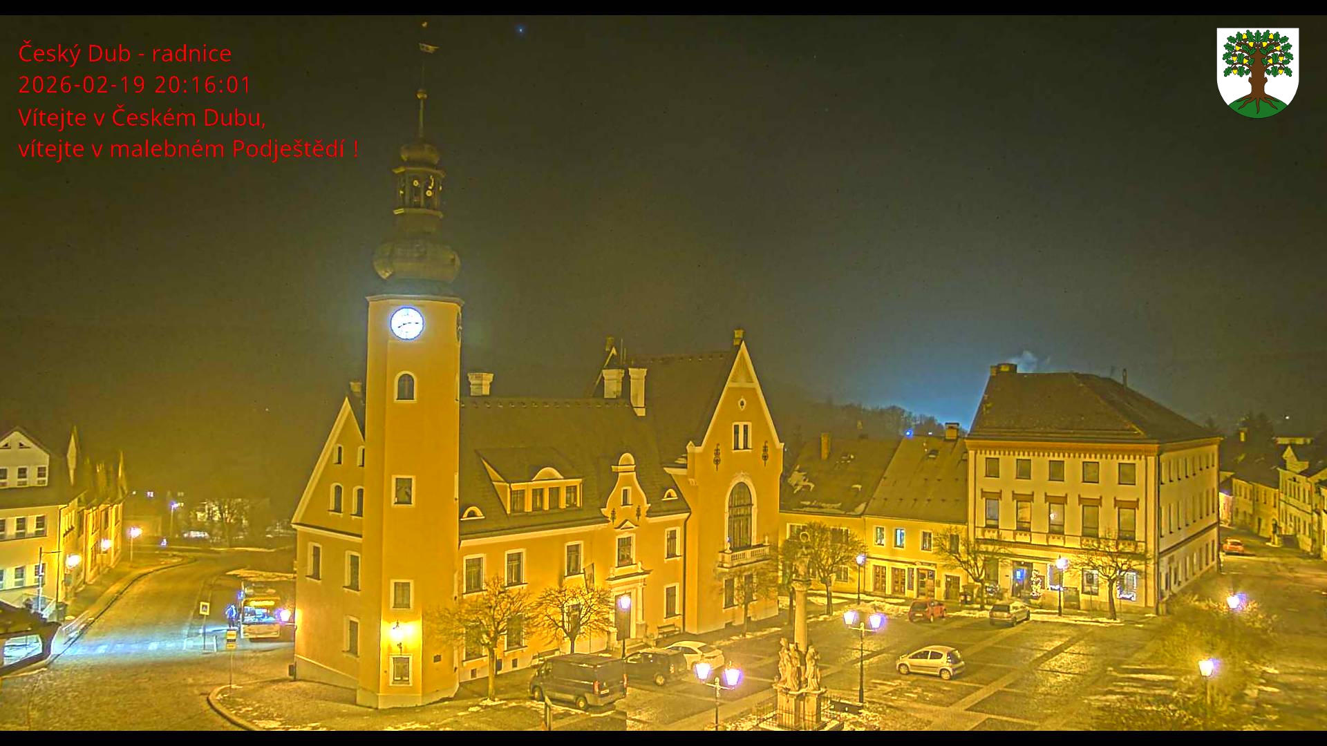 Kamera na żywo - Český Dub