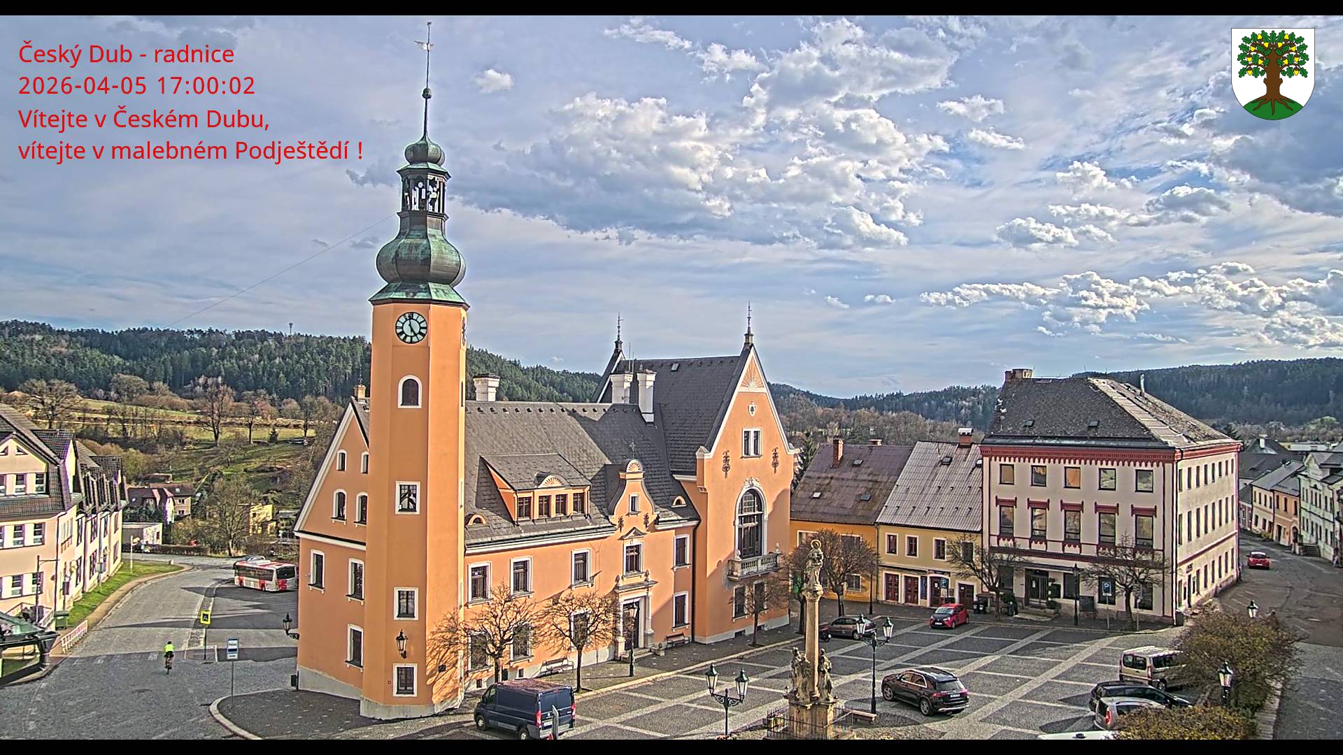 Kamera na żywo - Český Dub